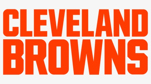 Cleveland Browns Wordmark Logo Vector - Orange, HD Png Download, Free Download