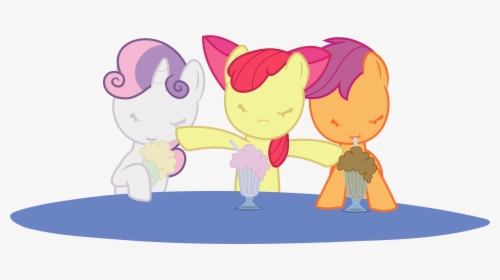 Twilight Sparkle Pinkie Pie Rainbow Dash Rarity Applejack - Mlp Cmc Milkshakes, HD Png Download, Free Download