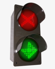 Led Traffic Controller X - Green And Red Signal, HD Png Download, Free Download