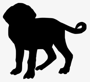 Dog Silhouette Dog Clipart Transparent Background, HD Png Download, Free Download