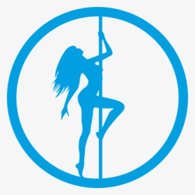 Las Vegas Best Strip Clubs - Pole Dancer Drawing, HD Png Download, Free Download