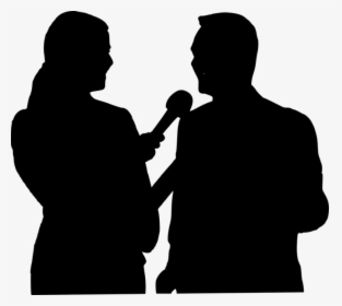 Journalist Silhouette Png, Transparent Png, Free Download