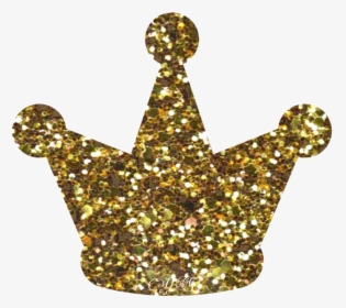 Glitter Gold Crown Clipart Transparent Png Images - Glitter Crown Png Gold, Png Download, Free Download