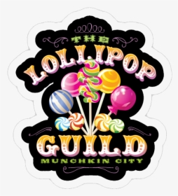 Wizard Of Oz Border Lollipop Guild Transparent Png - Illustration, Png Download, Free Download