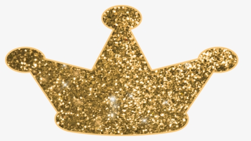 Transparent Queen Crown Clipart - Glitter Gold Crown Png, Png Download, Free Download