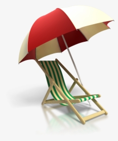 Current Last Minute Deals North Myrtle Beach - Beach Chair Umbrella, HD Png Download, Free Download