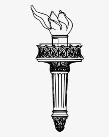 Statue Of Liberty Torch Vector, HD Png Download, Free Download