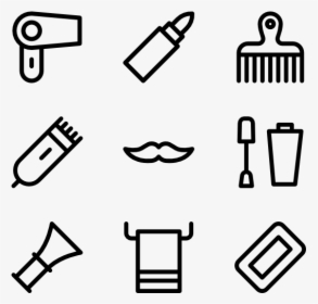 Hairdressing And Esthetics - Hairbrush Icon, HD Png Download, Free Download