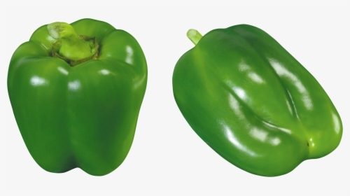 Transparent Peppers Png - Green Bell Pepper Png, Png Download, Free Download