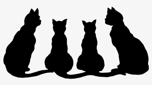Halloween Black Cat Clipart - Black Cats Clipart, HD Png Download, Free Download