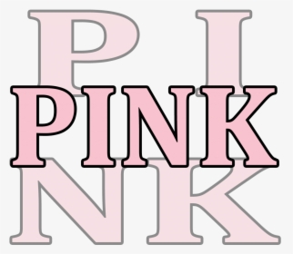 Get A Varsity Look With Pink Outfits By Victoria"s - Pink Victoria Secret Transparent Logo, HD Png Download, Free Download