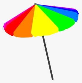 Clip Umbrellas Pool Chair - Beach Umbrella Clip Art Png, Transparent Png, Free Download