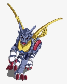 Metalgarurumon Poses, HD Png Download, Free Download