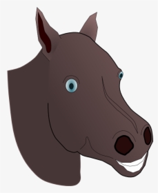 Clip Art Png Transparent Stock - Horse Head .png Cartoon, Png Download, Free Download