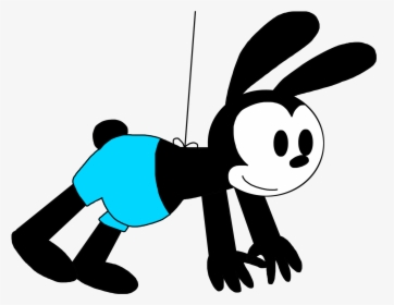 Oswald The Lucky Rabbit Mickey Mouse Minnie Mouse Goofy - Oswald The Lucky Rabbit Humano, HD Png Download, Free Download