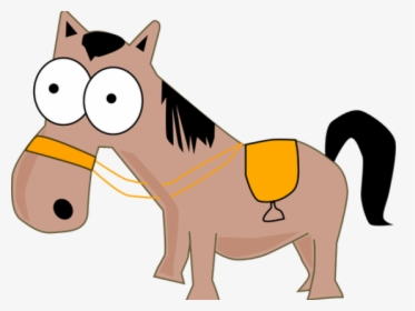 Funny Horse Clipart - Horse Cartoon Vector Png, Transparent Png, Free Download