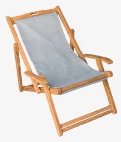 Simple Teak Beach Lounge Chair - Real Pool Chair Png, Transparent Png, Free Download