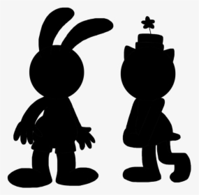 Oswald The Lucky Rabbit Walt Disney Animation Studios - Oswald The Lucky Rabbit Shadow, HD Png Download, Free Download