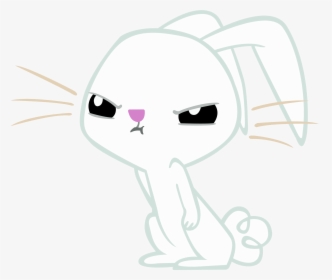 Transparent Sitting Rabbit Clipart - My Little Pony Angry Bunny, HD Png Download, Free Download