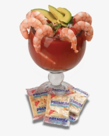Shrimp And Octopus Cocktail - Prawn Cocktail, HD Png Download, Free Download