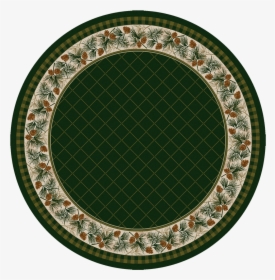 Round Rug Png - Burgundy Round Area Rug, Transparent Png, Free Download
