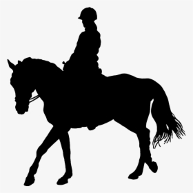 Horse And Rider Silhouette, HD Png Download, Free Download
