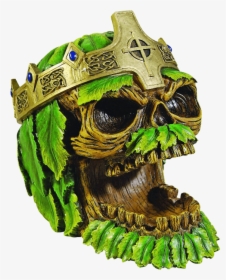 Greenman King Skull Ashtray - Lion Dance, HD Png Download, Free Download
