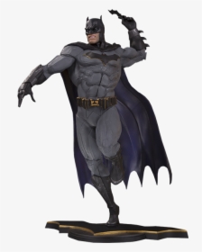 Batman Statue Dc Comics - Batman Dc Rebirth Statue Dc Collectibles, HD Png Download, Free Download