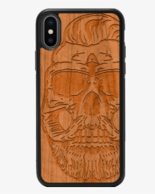Hipsterskulliphonex - Iphone 6s Wood Case Wolf, HD Png Download, Free Download