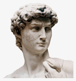 Michelangelo David Face, HD Png Download, Free Download