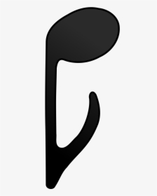 Eighth Note Music Free Picture - Eighth Note With Stem Down, HD Png Download, Free Download