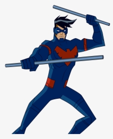 Nightwing Clipart Transparent - Batman Unlimited Nightwing, HD Png Download, Free Download