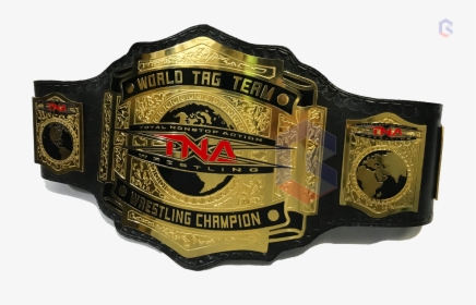 Champs Tna Replica Wrestling Championship Belt Real - Badge, HD Png Download, Free Download