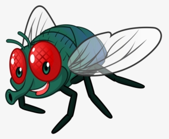 Cartoon Fly Clip Art - Cartoon Fly Transparent Background, HD Png Download, Free Download