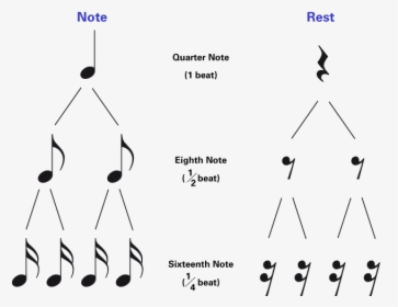 Transparent Music Rests Clipart - Eighth Notes Drums, HD Png Download, Free Download