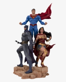 Dc Designer Series Trinity Statue, HD Png Download, Free Download