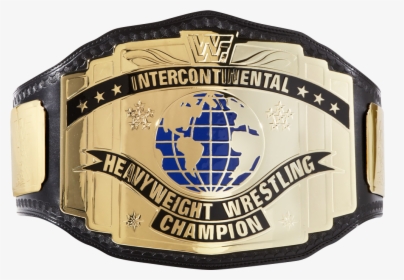 Transparent Championship Belt Png - Intercontinental Championship Belt Buckle, Png Download, Free Download