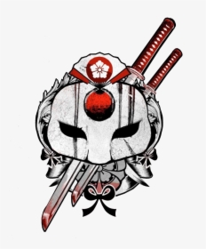 Clip Art Sword - Katana Suicidé Squad Symbol, HD Png Download, Free Download