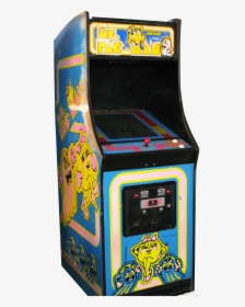 Mspacmancabinet - Ms Pac Man Arcade, HD Png Download, Free Download