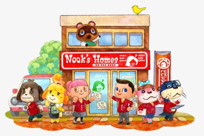 Animal Crossing Happy Home Designer Nooks Homes, HD Png Download, Free Download