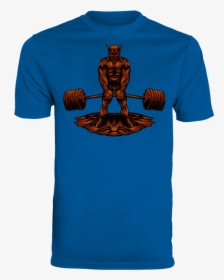 T-shirts Royal / S Devil"s Deadlift Performance Tee"  - T-shirt, HD Png Download, Free Download