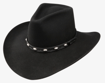 Stetson Buckshot Western Hat - Black - Black Cowboy Hat Transparent, HD Png Download, Free Download