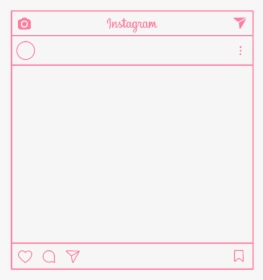 #instagram #frame #overlay #layer #mask #pink #kpop - Instagram Frame Overlay, HD Png Download, Free Download