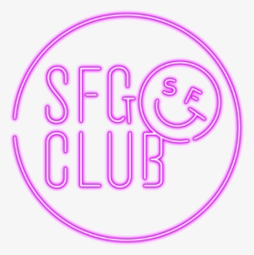 Transparent Pink Number 1 Png - Sfg Club Logo, Png Download, Free Download