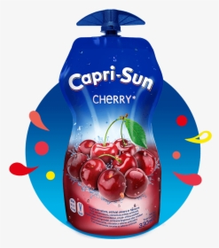 Transparent Cherry Png - Capri Sun Cherry 330ml, Png Download, Free Download