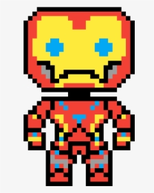 Iron Man Png -iron Man 8 Bit - Iron Man 8 Bits, Transparent Png, Free Download