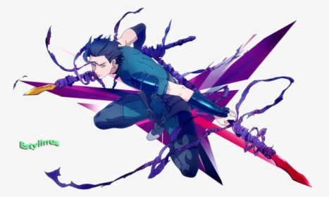Lancer Fate Stay Night Render, HD Png Download, Free Download