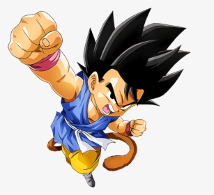 #dokkanbattle [super Big Victory] Son Goku Character - Goku Gt Dragon Fist, HD Png Download, Free Download