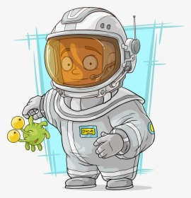 Transparent Cartoon Astronaut Png - Astronaut Space Suit Cartoon, Png Download, Free Download