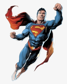 Superman Cartoon Png Classic - Superman Comic Png, Transparent Png, Free Download